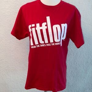 FitFlop t shirt Sz M red